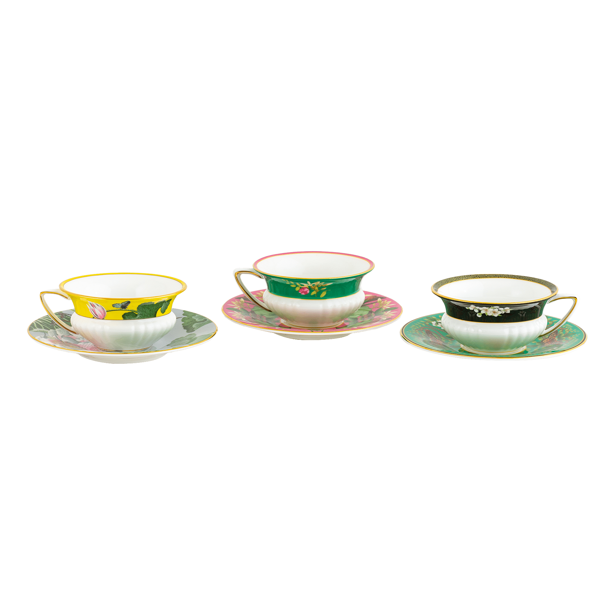 Wonderlust Emerald Forest Teacup &Saucer