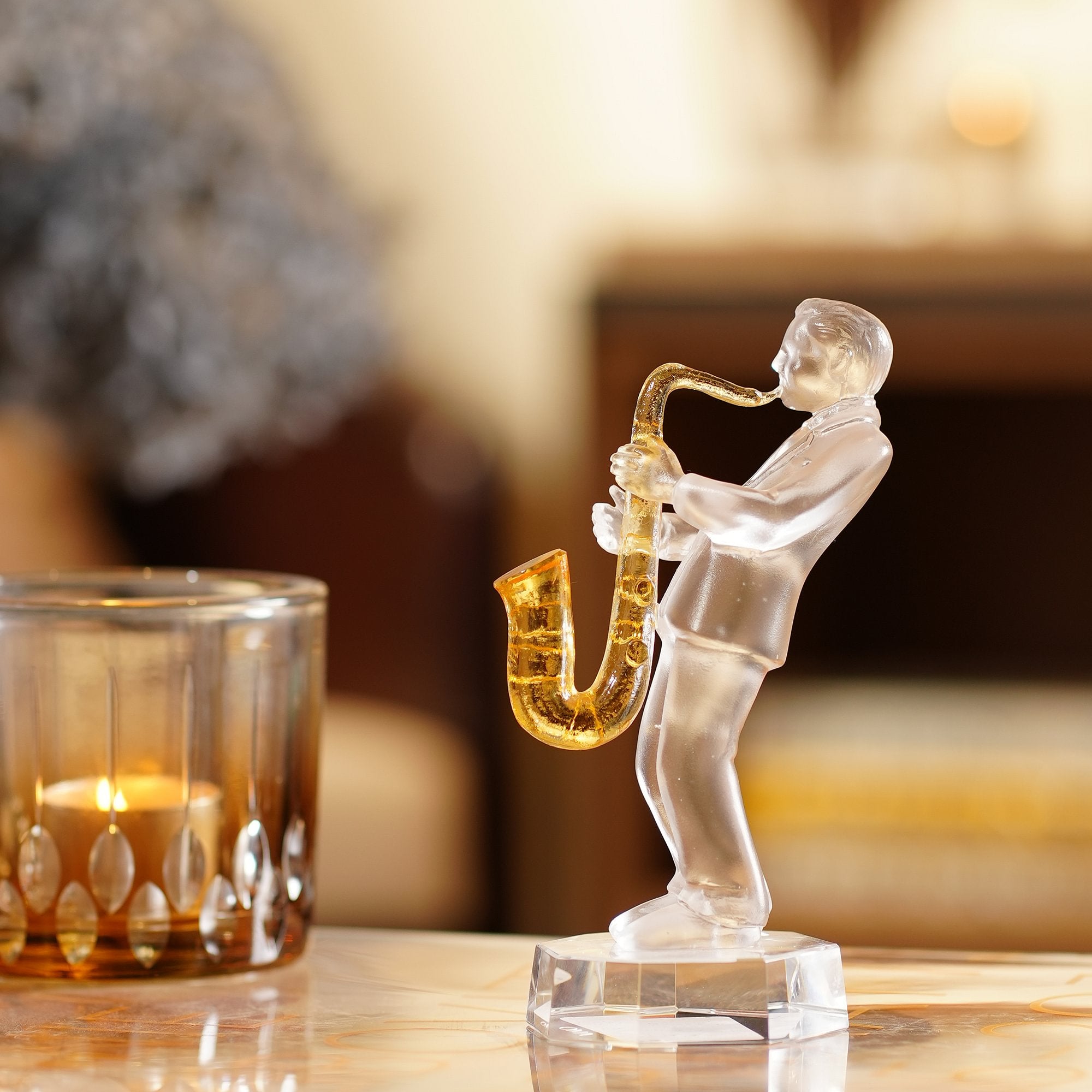 Musician with Saxophone