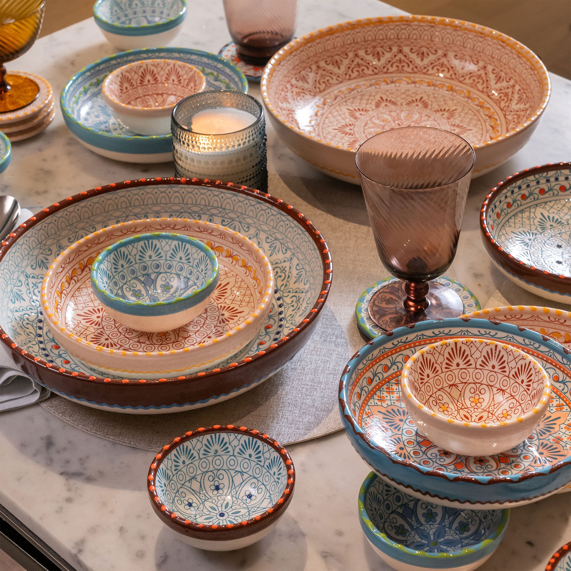 Estrella Shallow Bowl