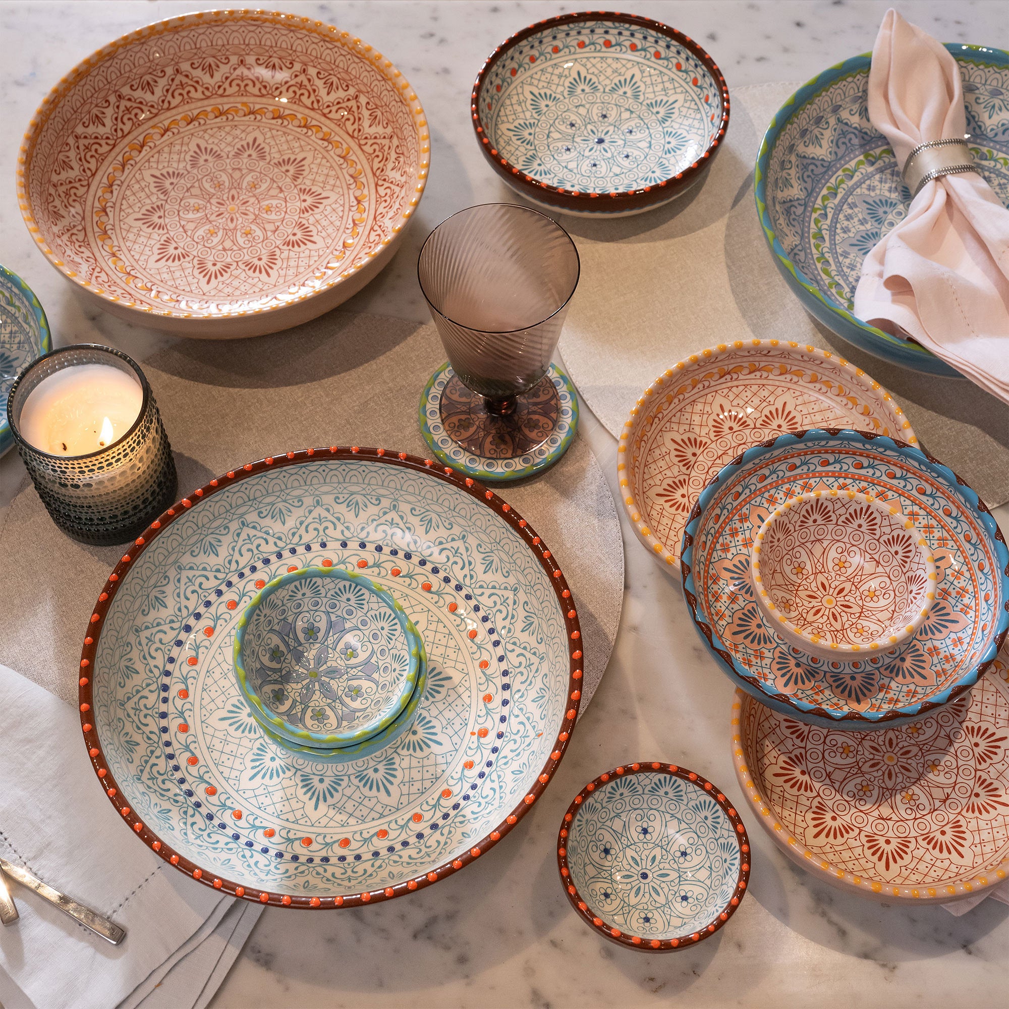 Estrella Shallow Bowl