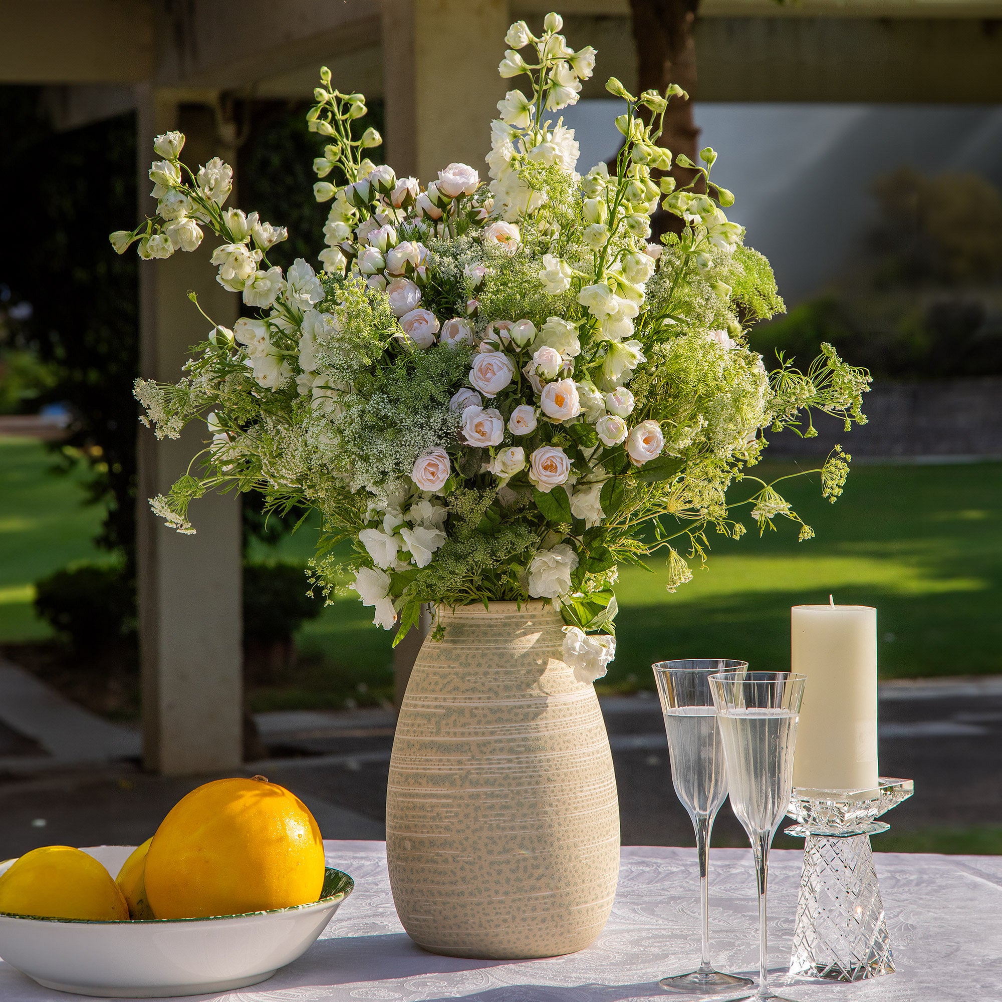Forest Vase Beige