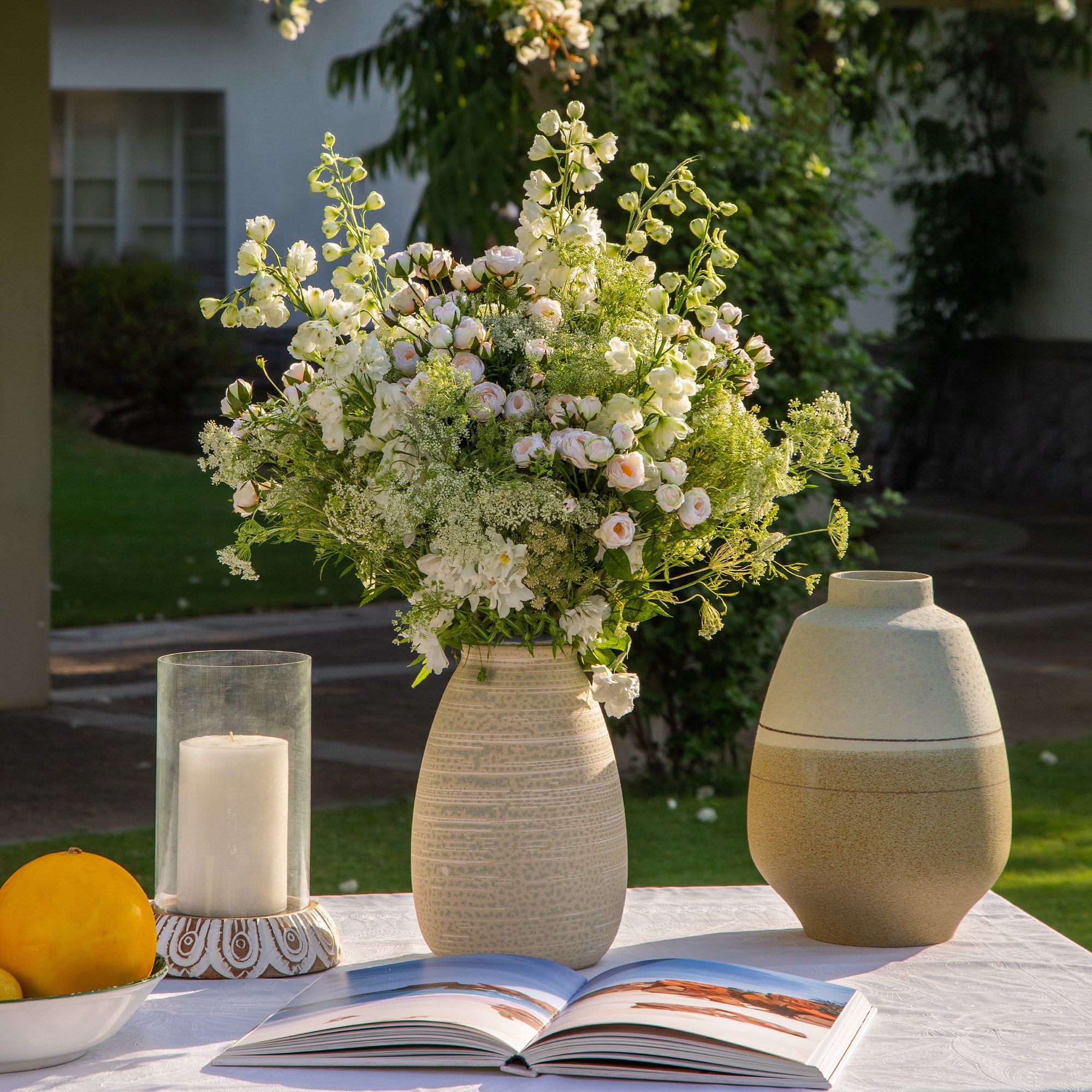 Forest Vase Beige