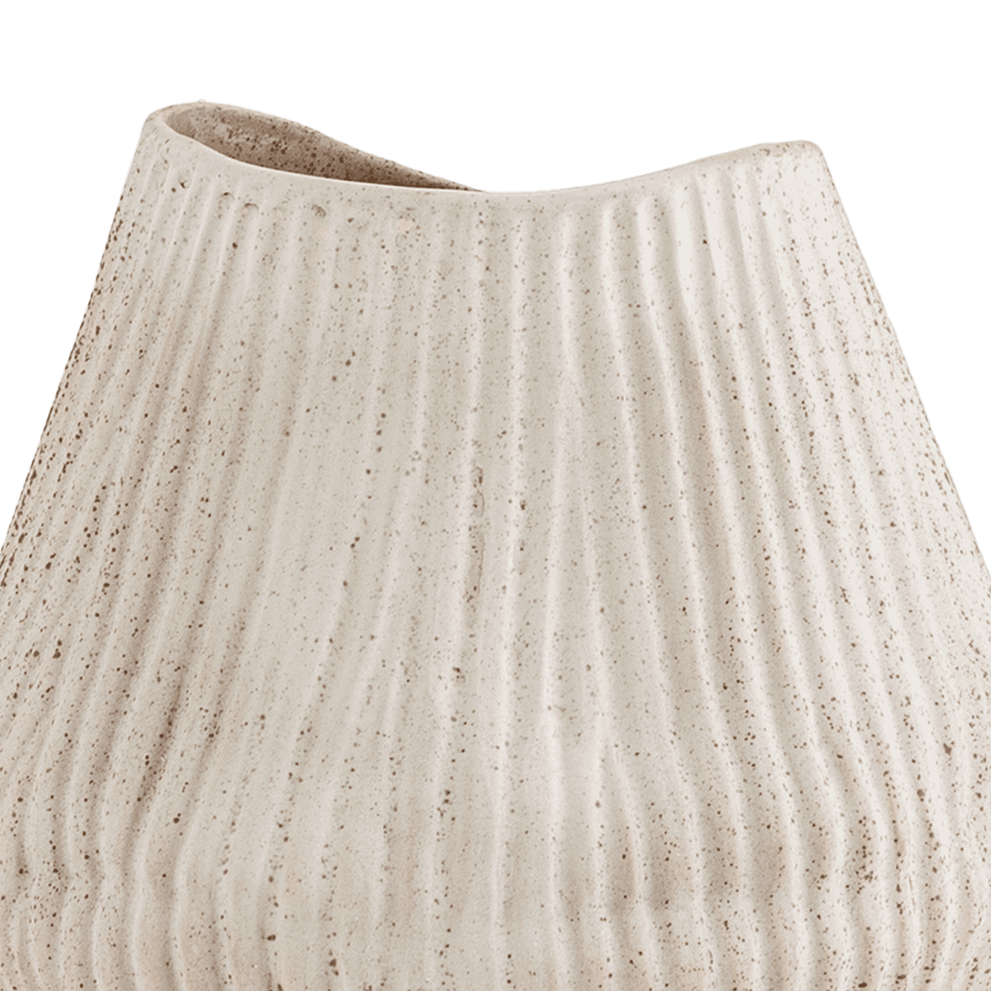 Mud Vase Ribbed
