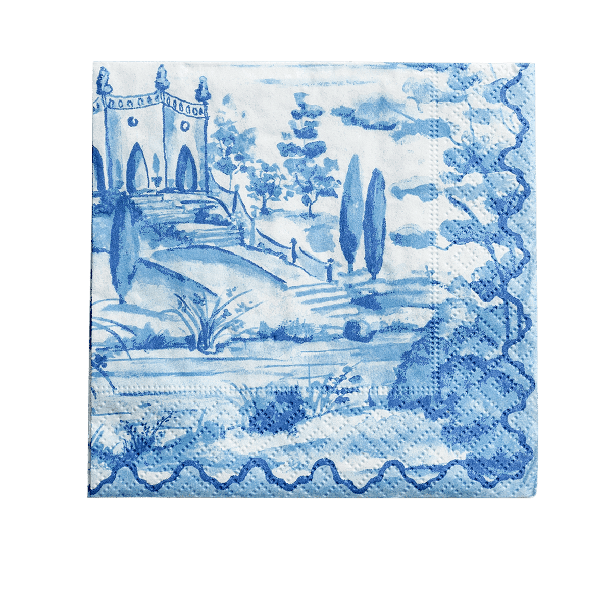 Tuscan Toile Paper Napkins S/20