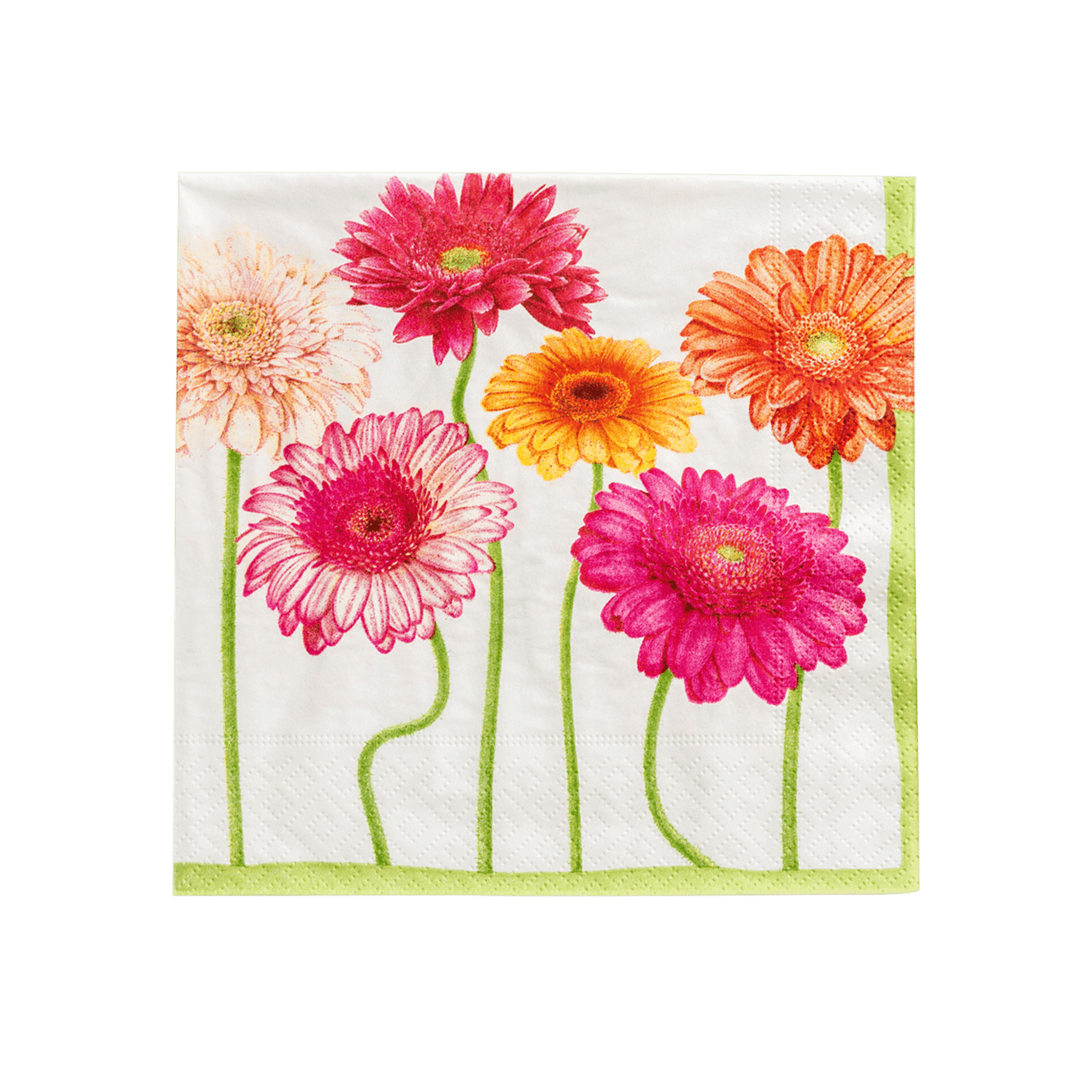 Blooming Daisy Cocktail Napkins, Set Of 20