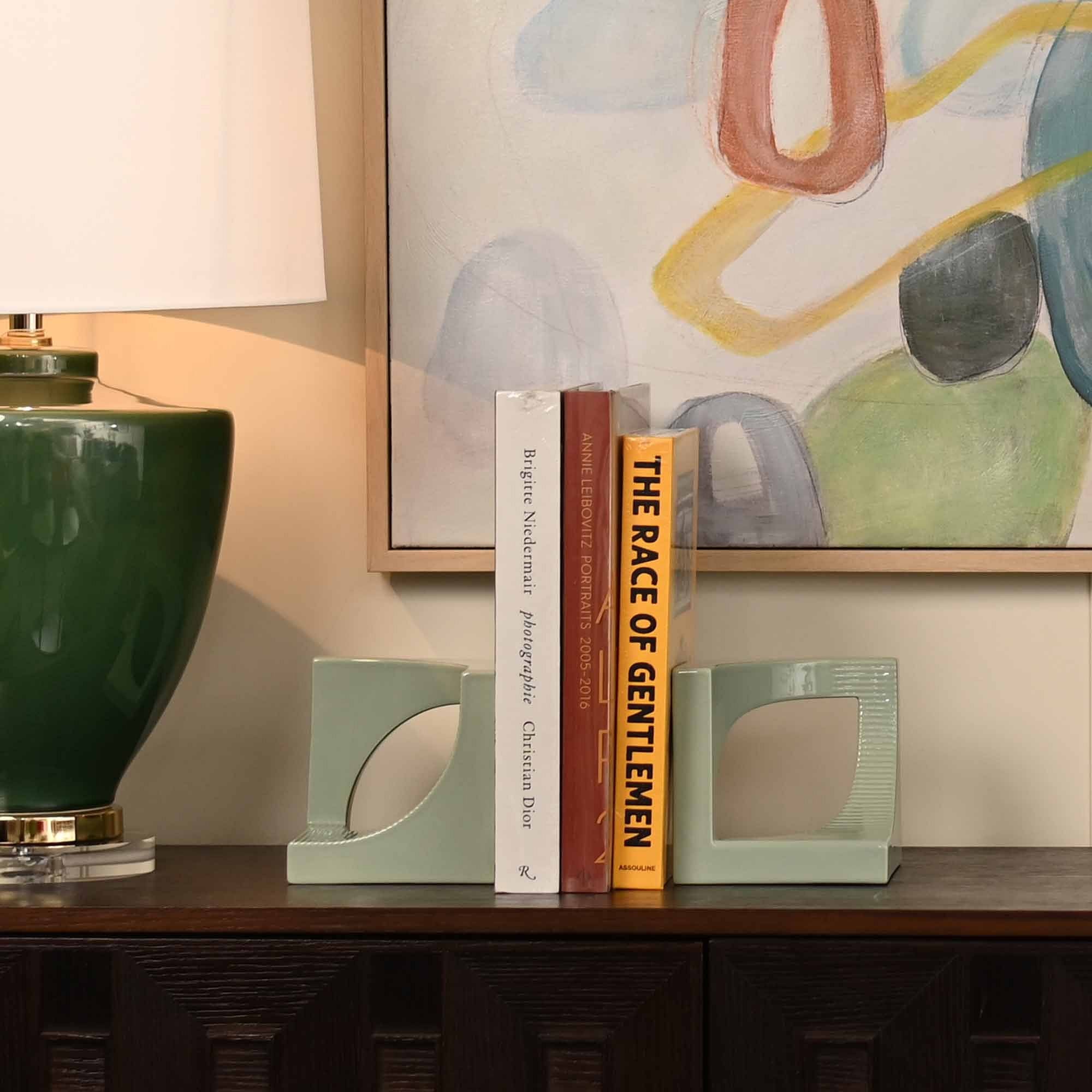 Jade Bookend
