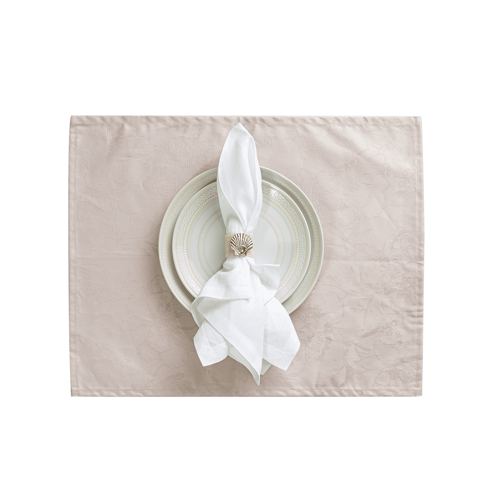 Mille Charmes Cotton Jaquard Placemat