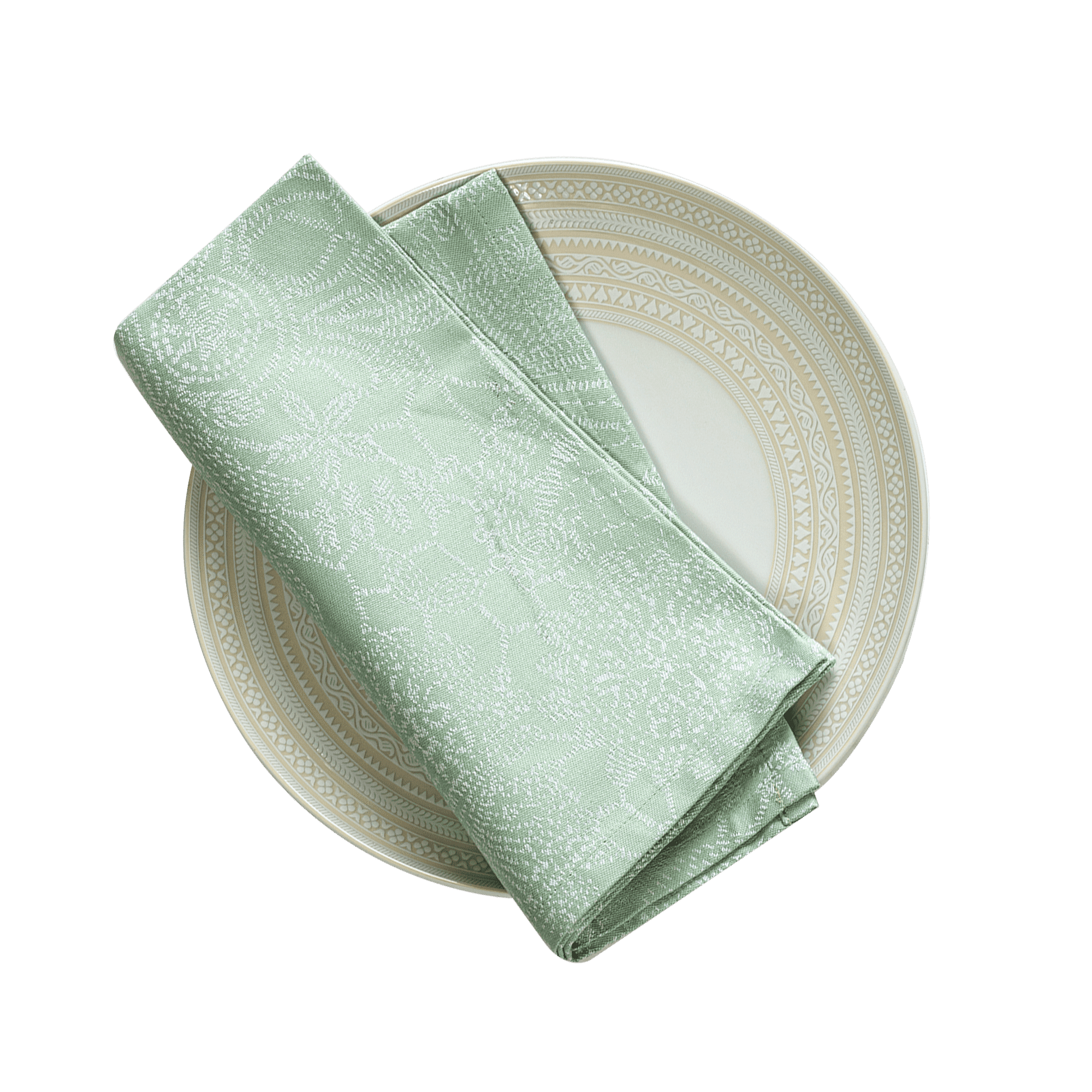 Mille Guipures Jade Napkin