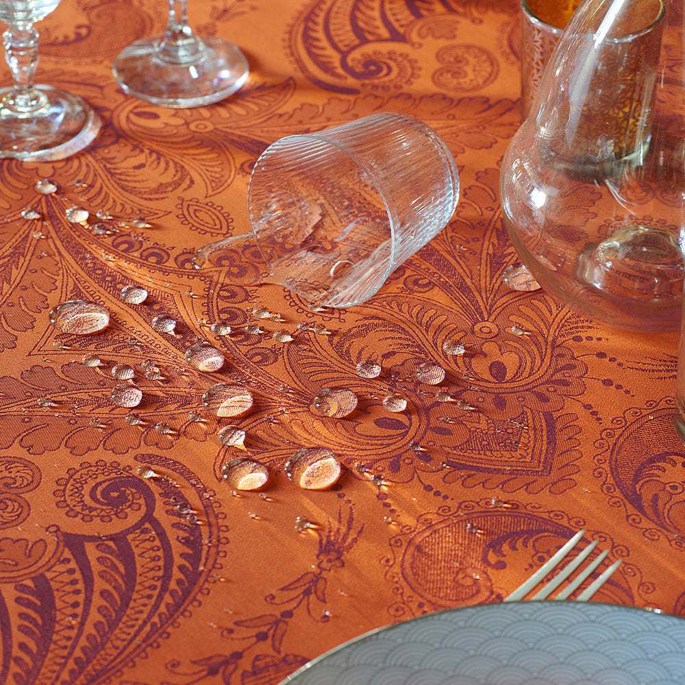 Grace Flamboyant Cotton Jaquard Placemat