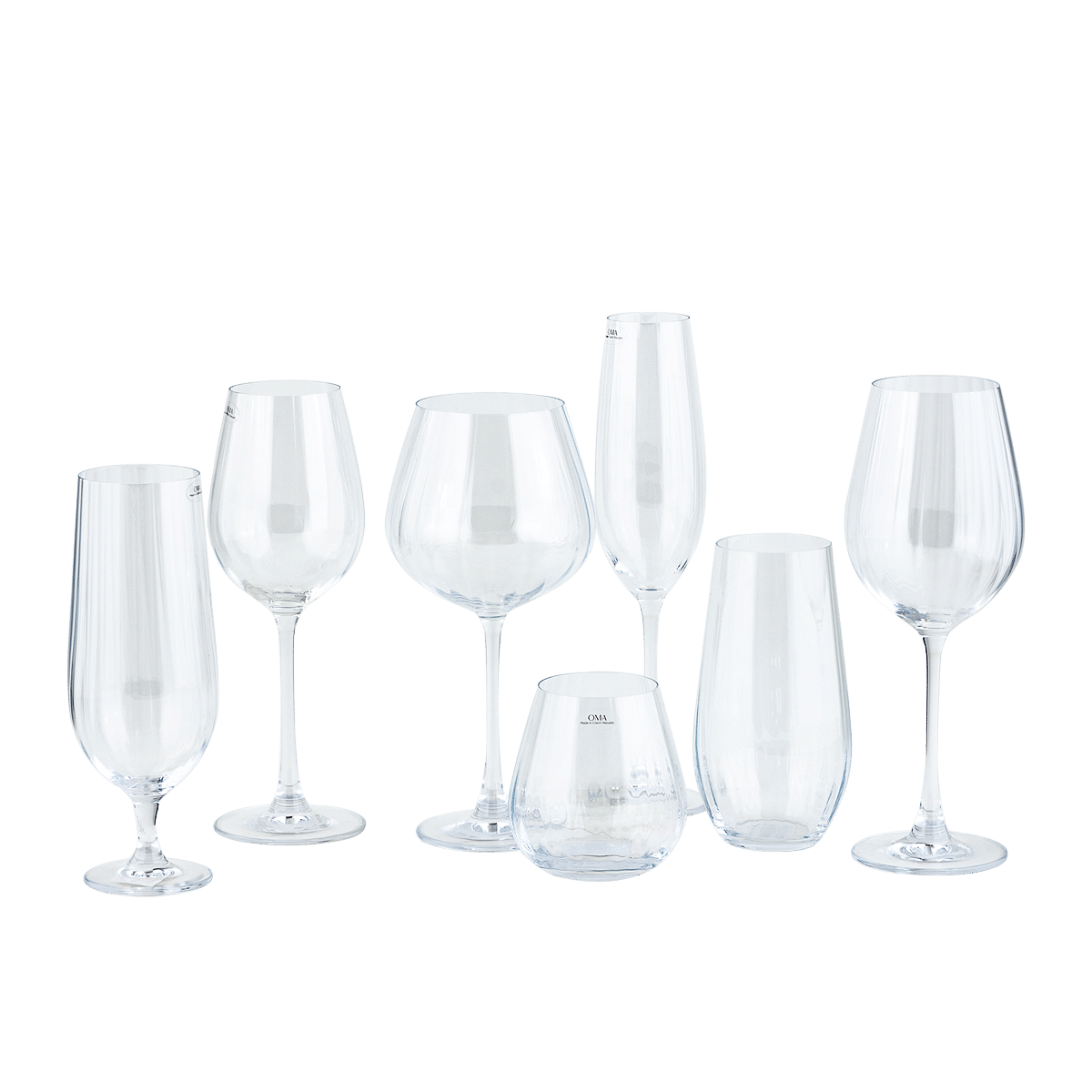 Columbia Optic White Wine Glass