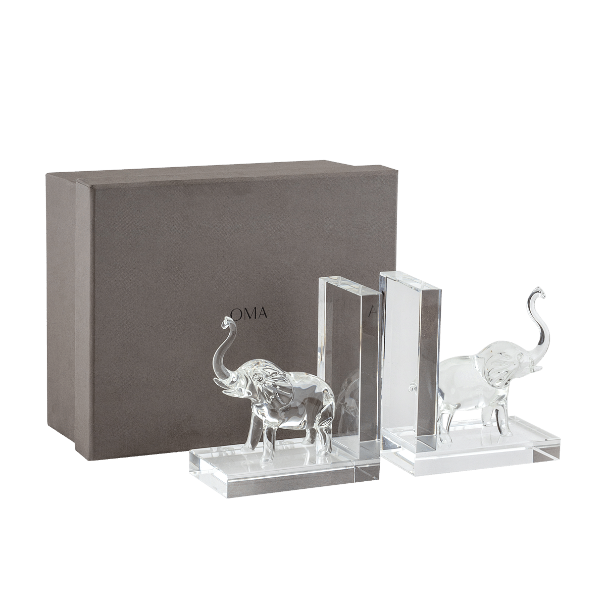 Tusk Elephant Bookend
