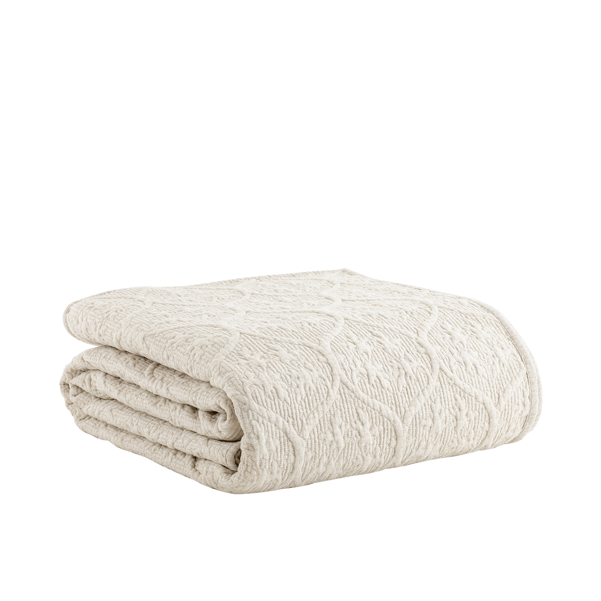 Savona Cotton Linen King Bedspread