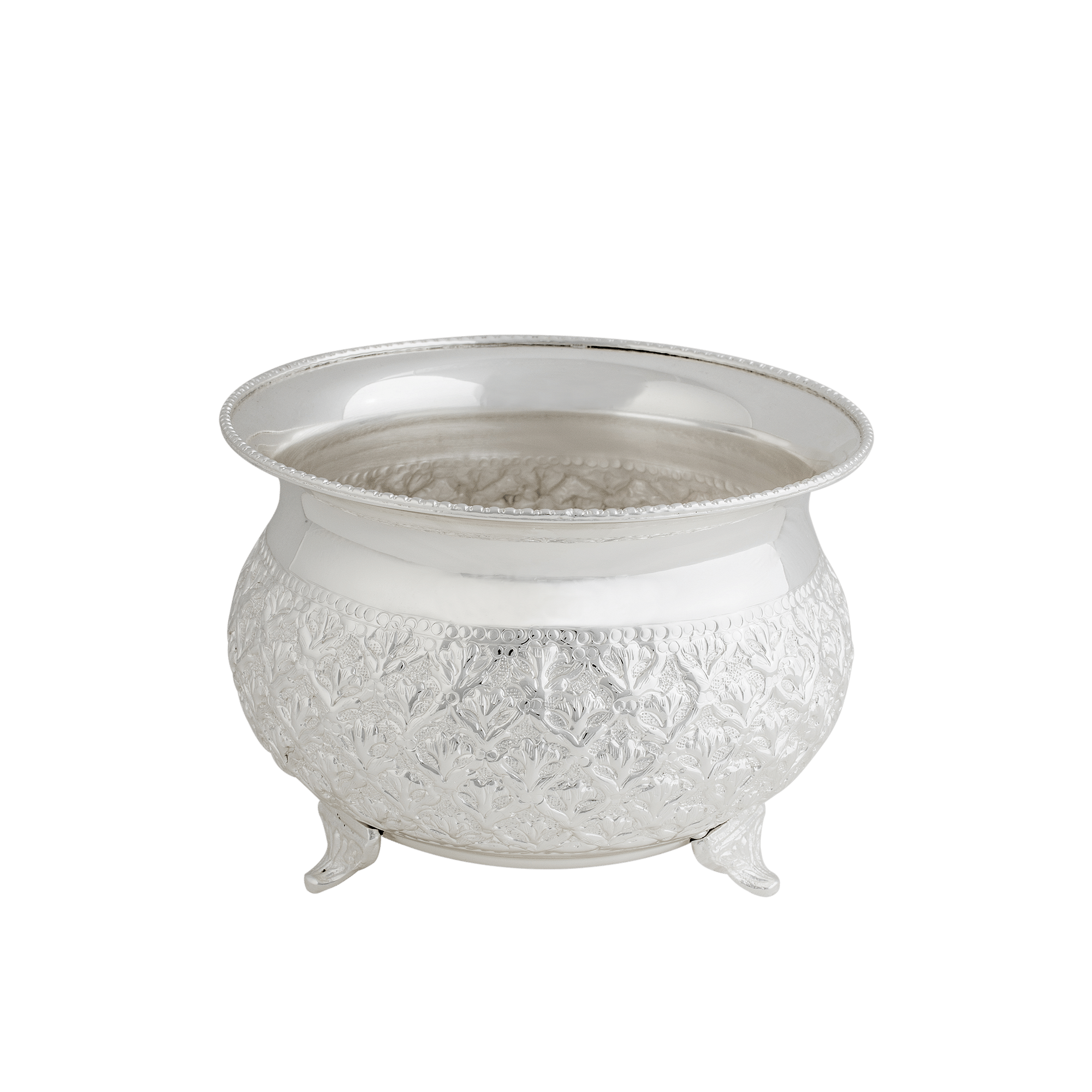 Baroque Centerpiece Bowl Silver