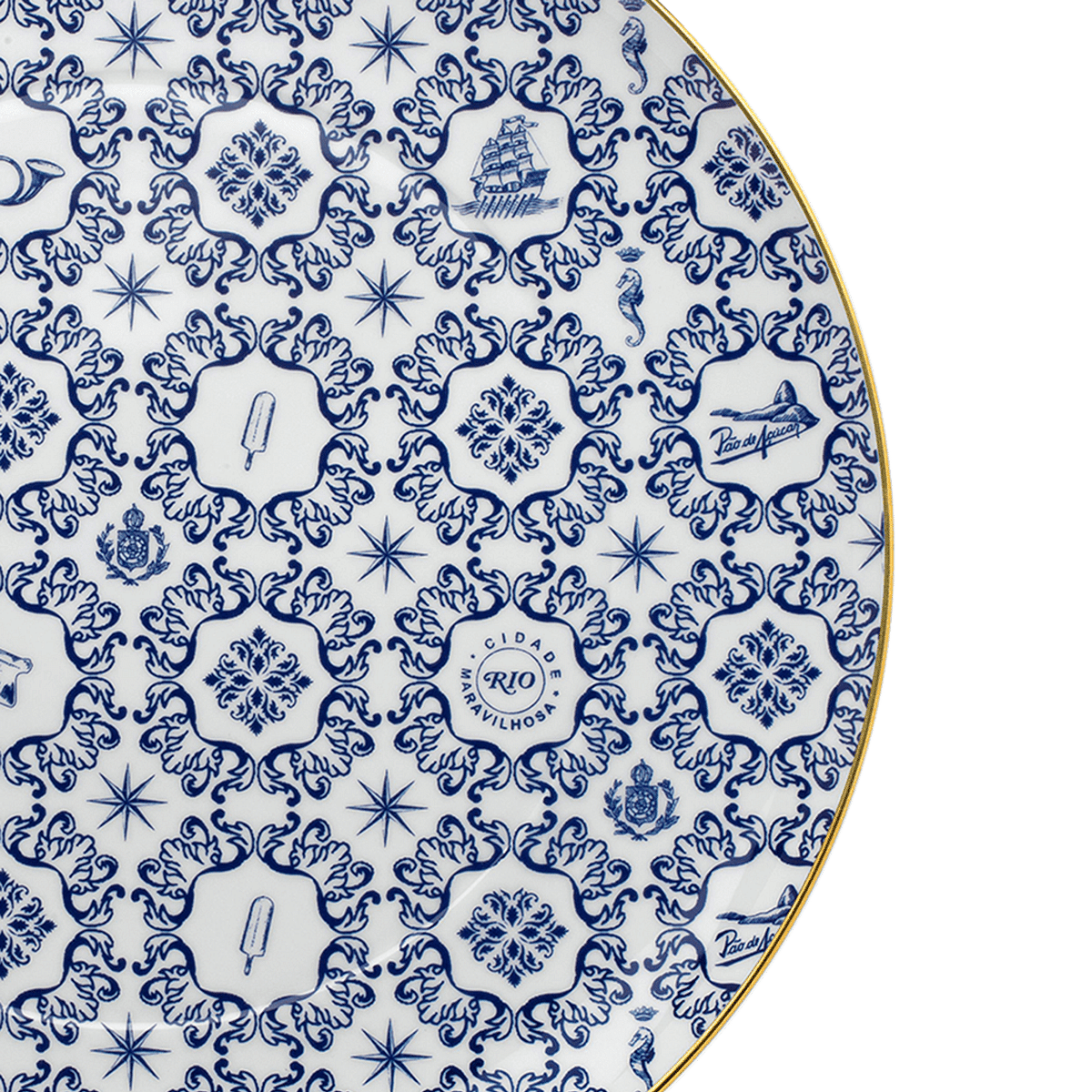 Transatlantica Charger Plate