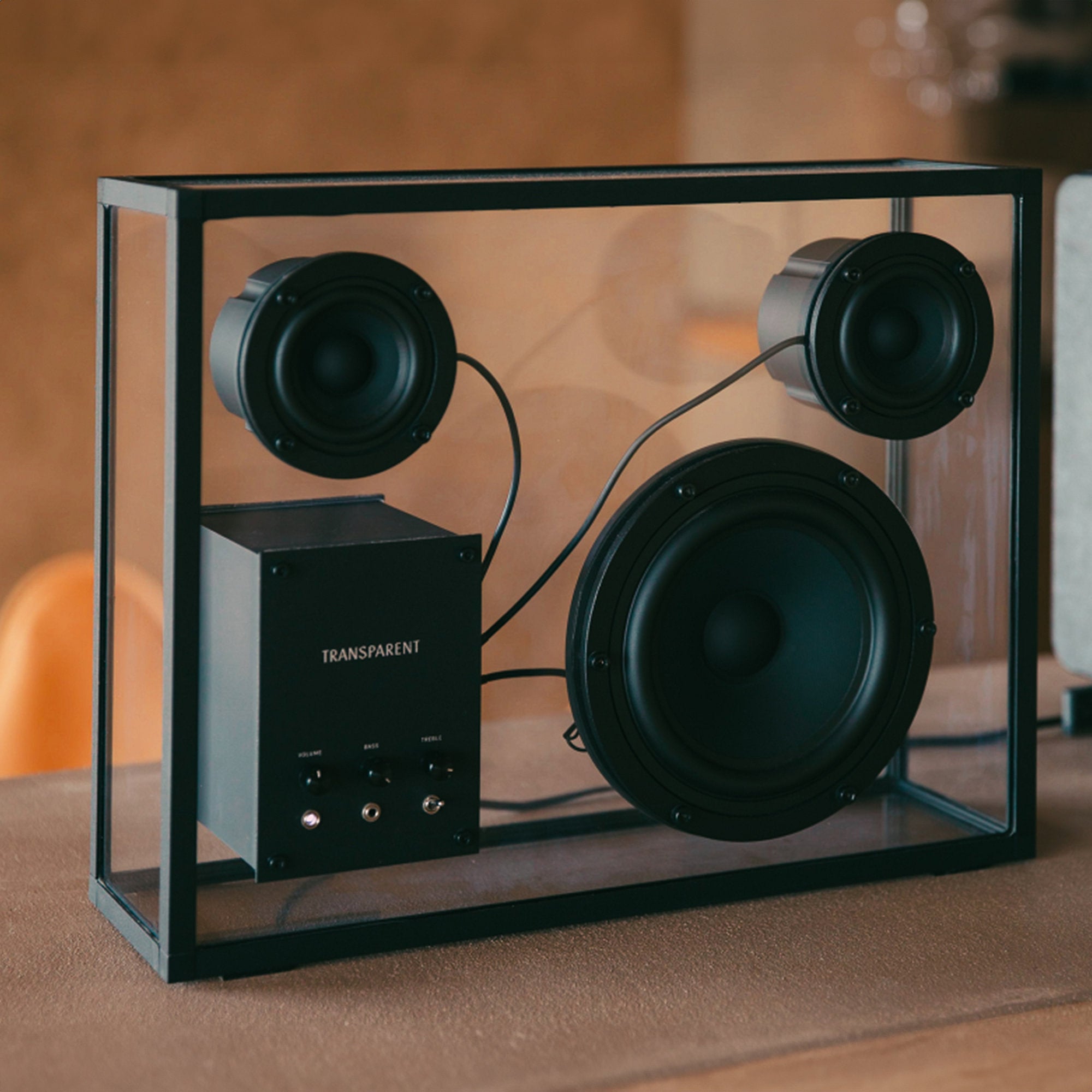 Small Transparent Speaker