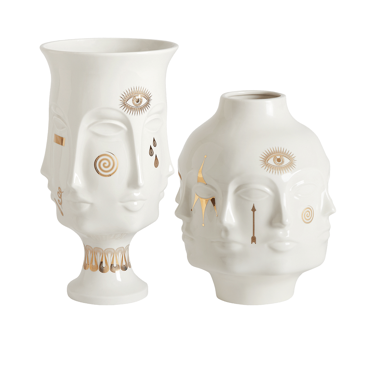 Muse Gilded Dora Maar Vase
