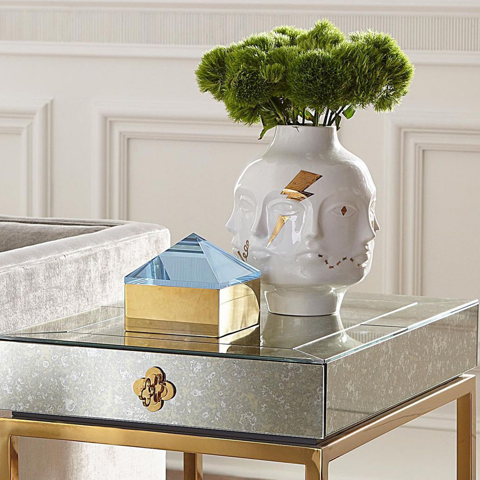 Muse Gilded Dora Maar Vase