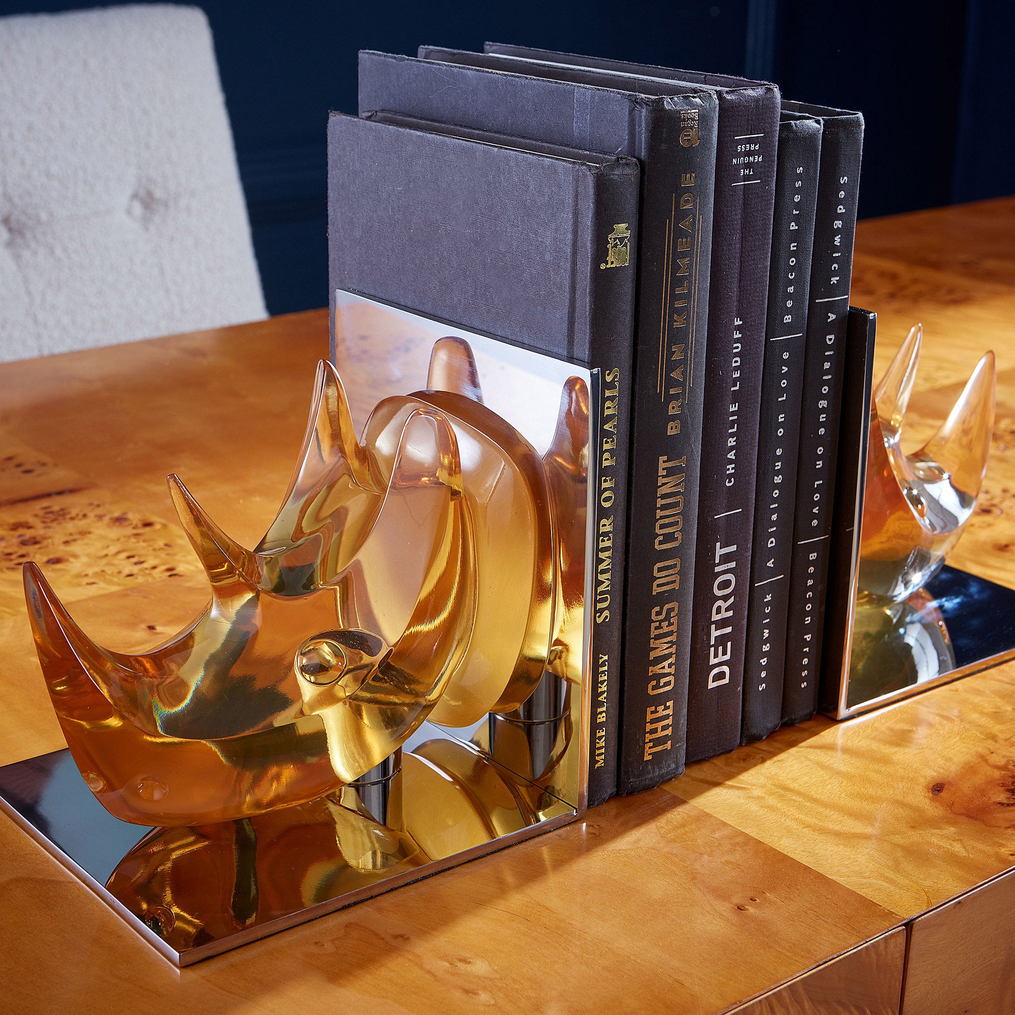 Rhino Bookend