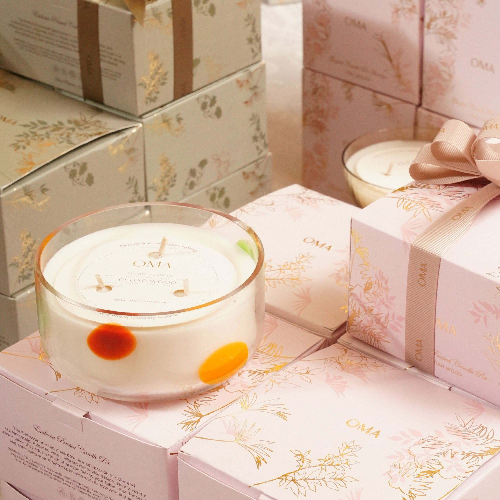 Embossa Scented Candle
