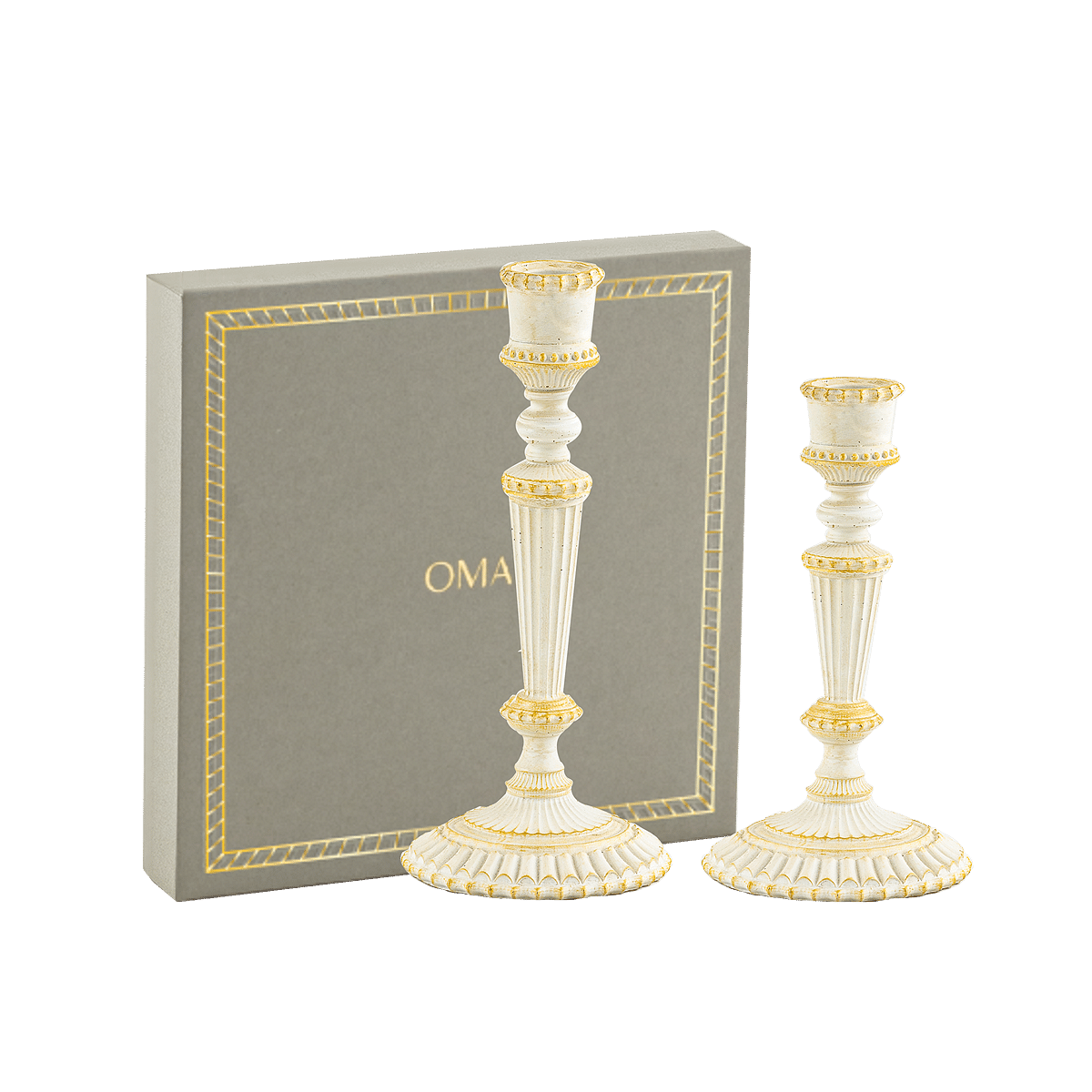 Trastevere Taper Candle Holder S/2