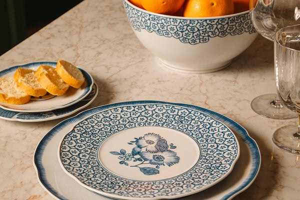 Where couture blossoms intoporcelain.