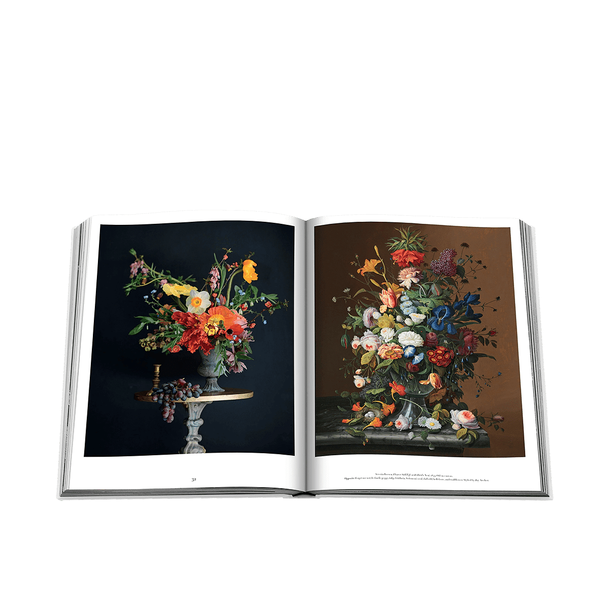Flowers Art & Bouquets Coffee Table Book