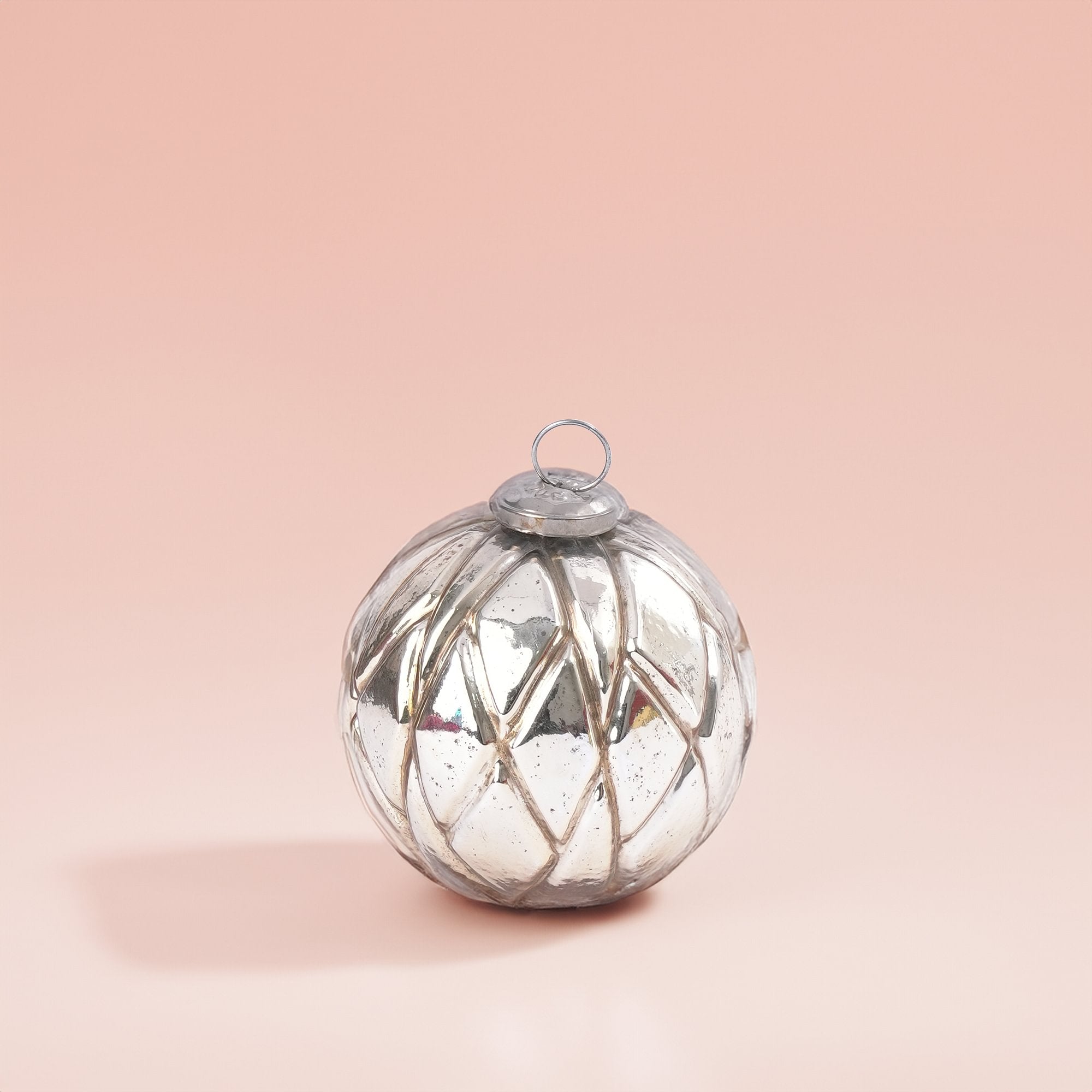 Chrimbo Ribbed Ball Ornament