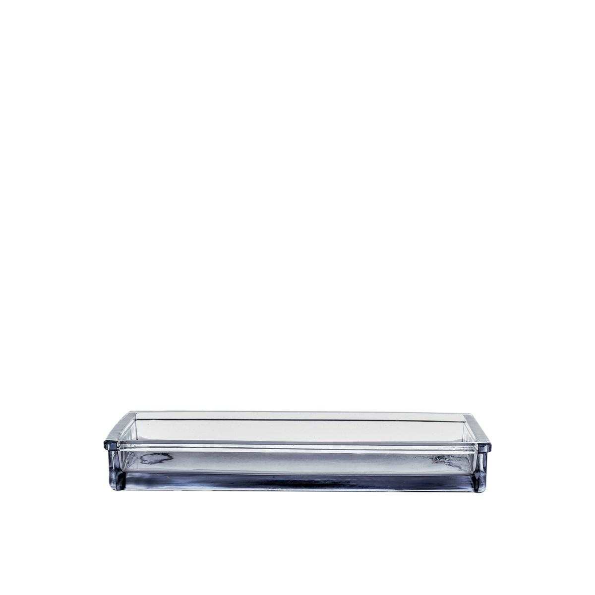 Liquet Smoke Black Vanity Tray