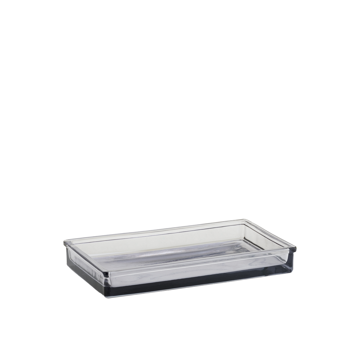 Liquet Smoke Black Vanity Tray
