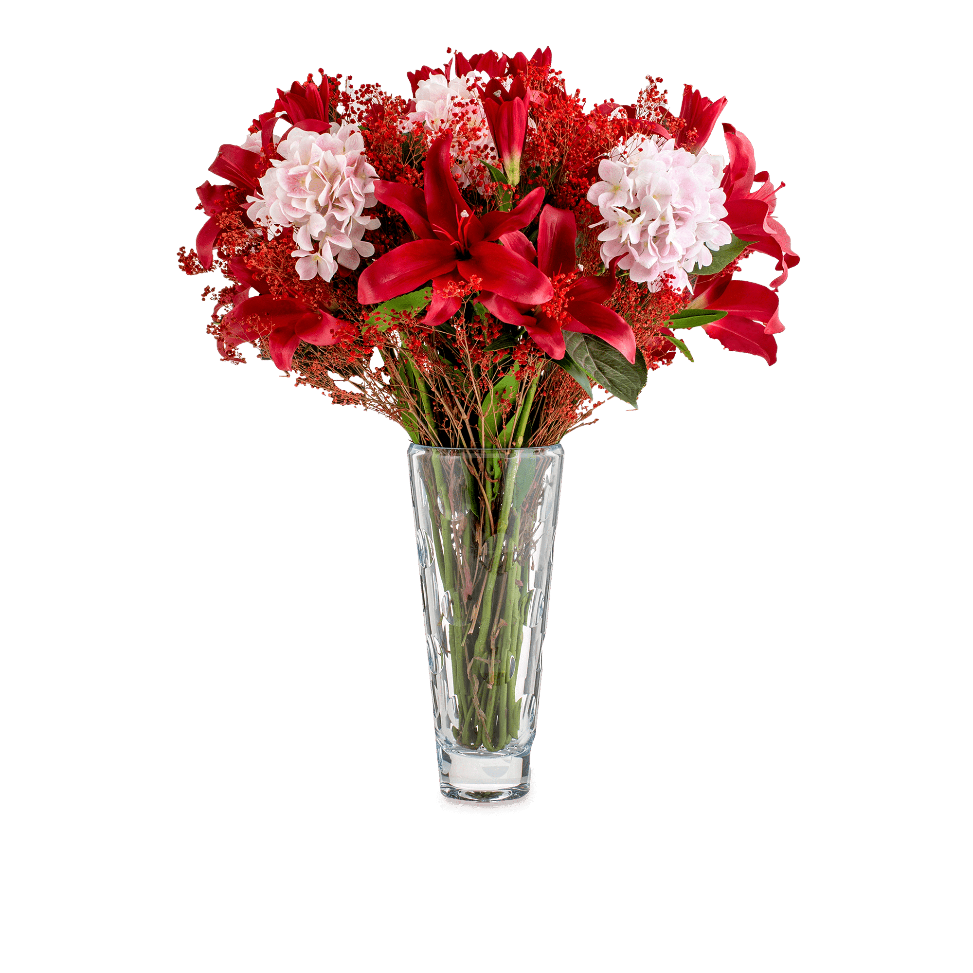 Attenuate Crystal Vase