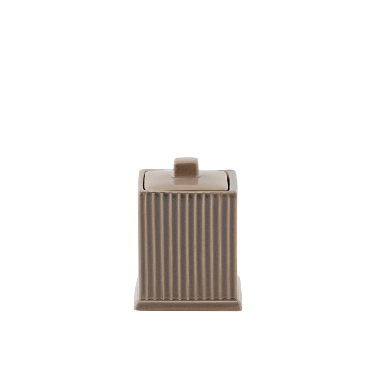 Monogram Cotton Jar Brown