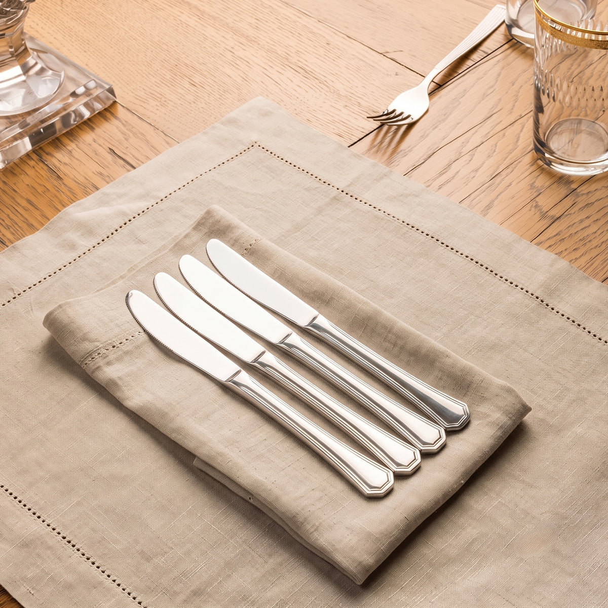 Coral Dinner Knife S/4