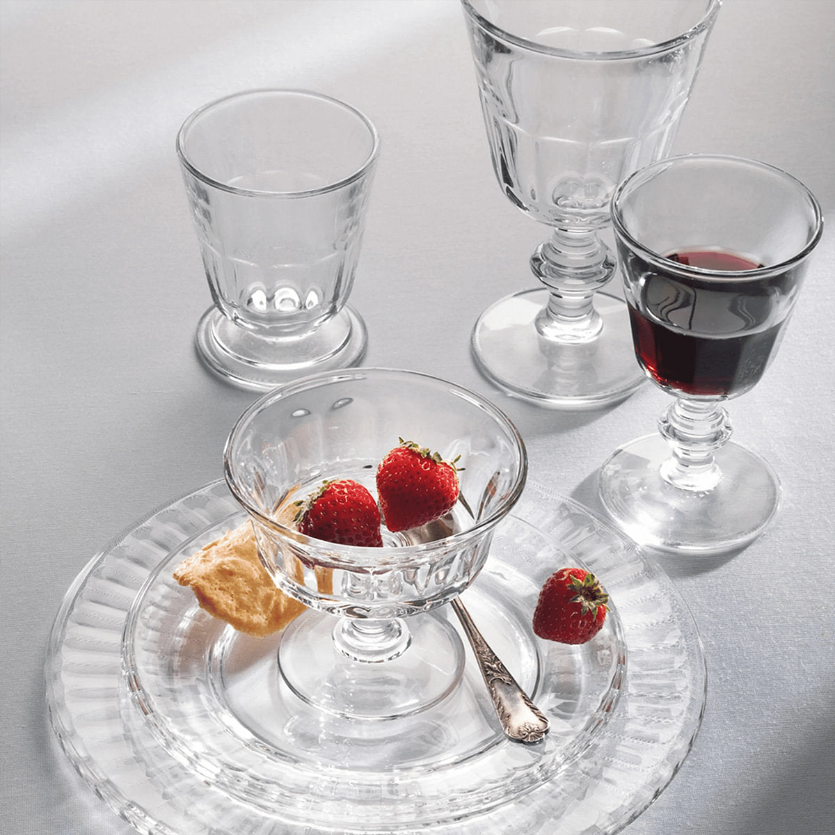 Champagne Footed Dessert Bowl