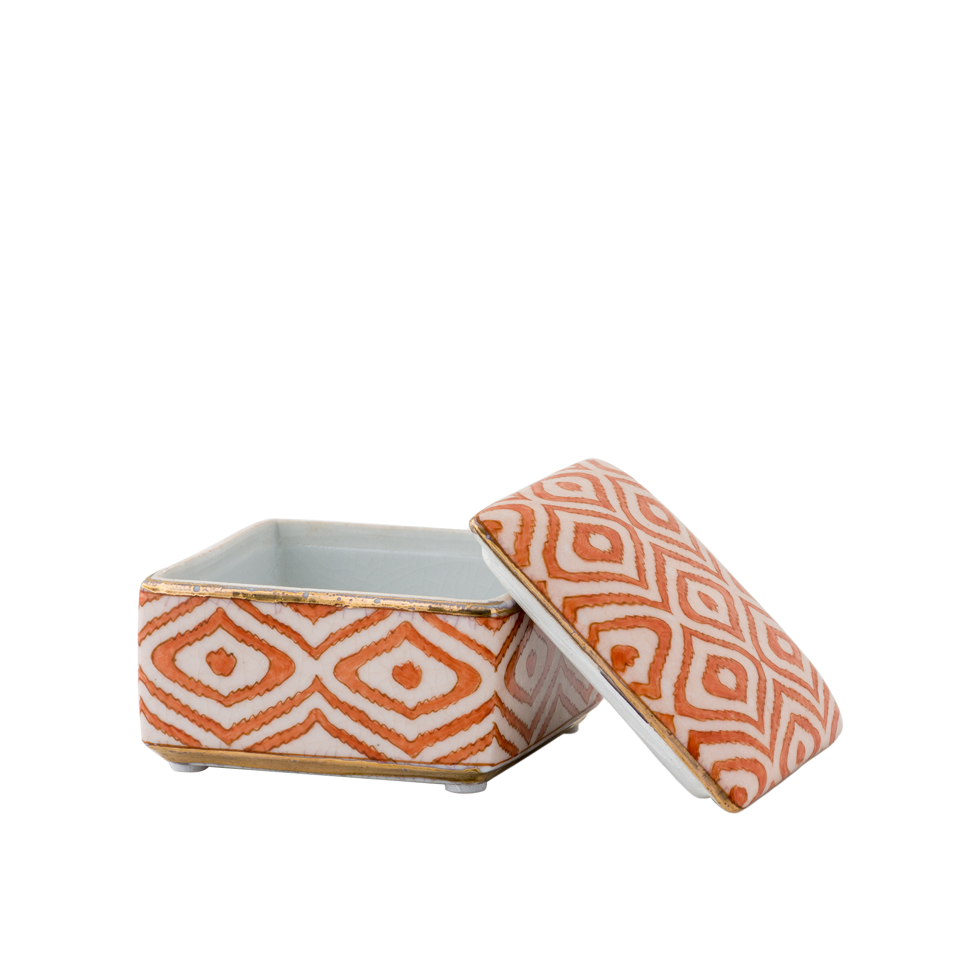 La Fleur Square Trinket Box