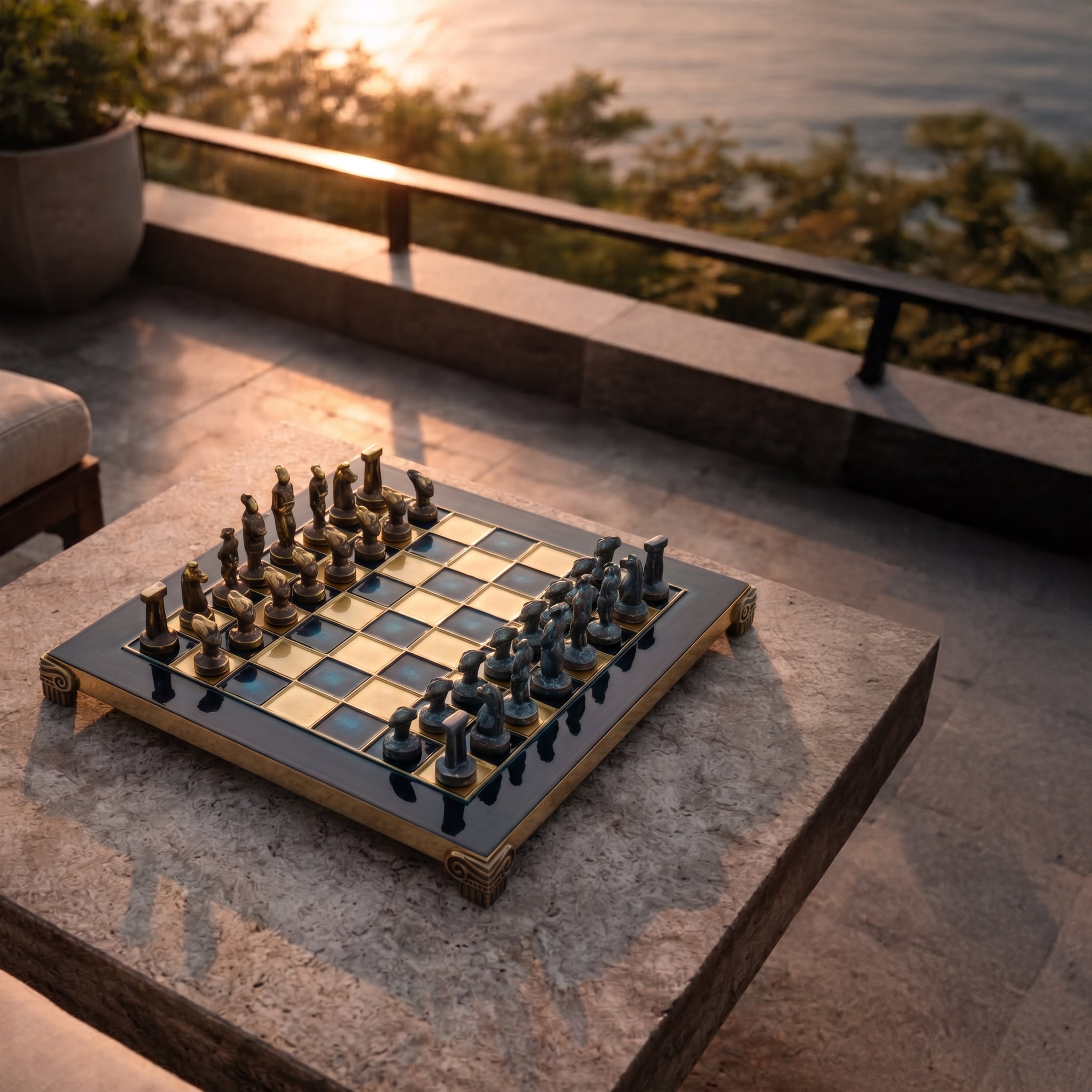 Cycladic Art Chess Set
