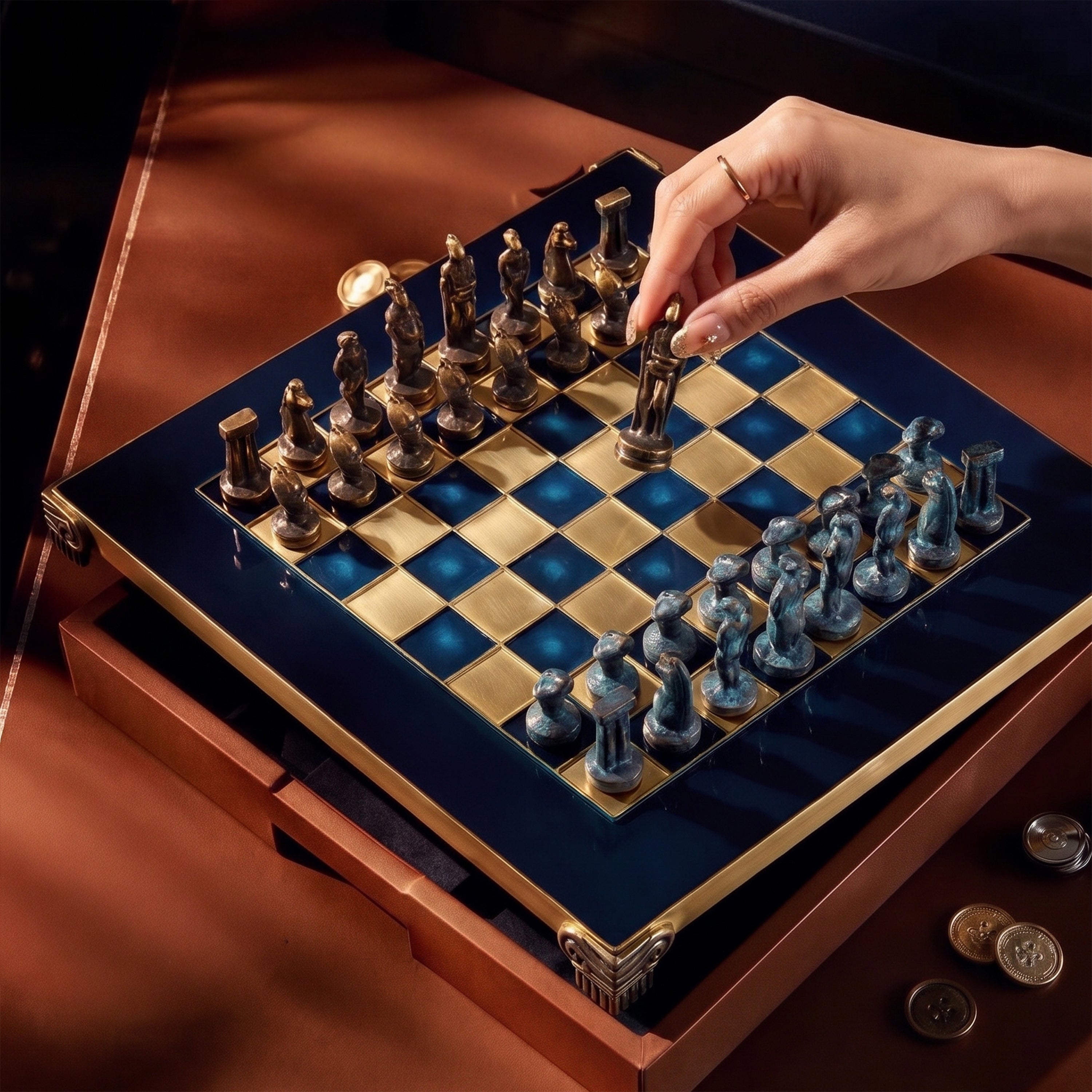Cycladic Art Chess Set