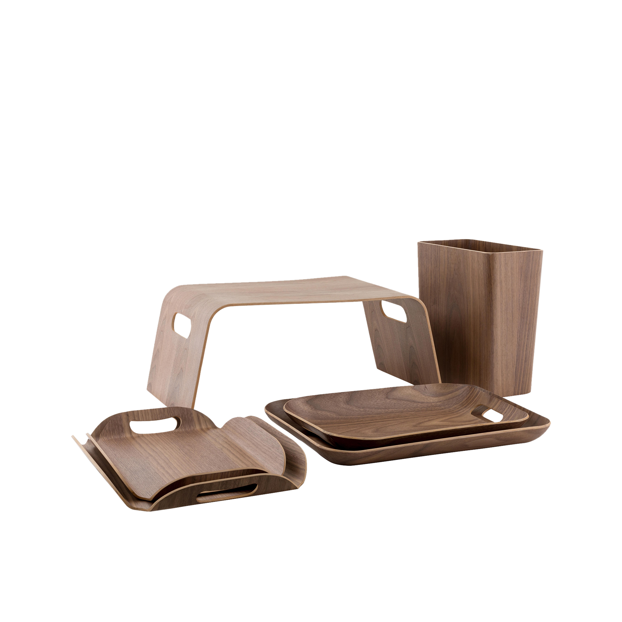 Salix Flat Tray Natural Walnut