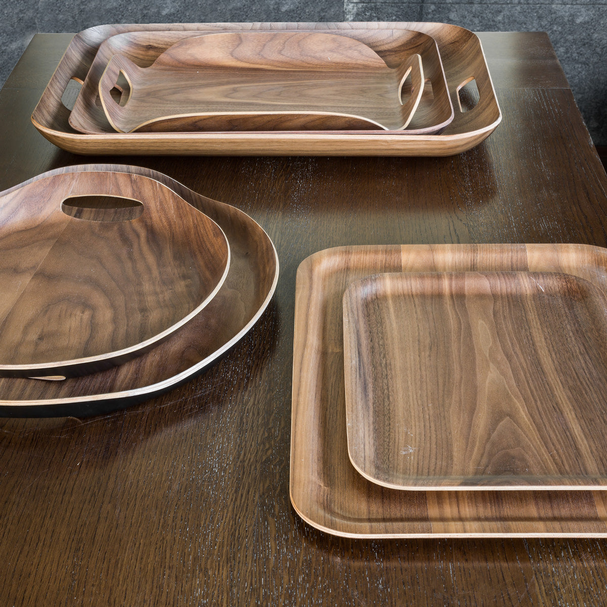 Salix Flat Tray Natural Walnut