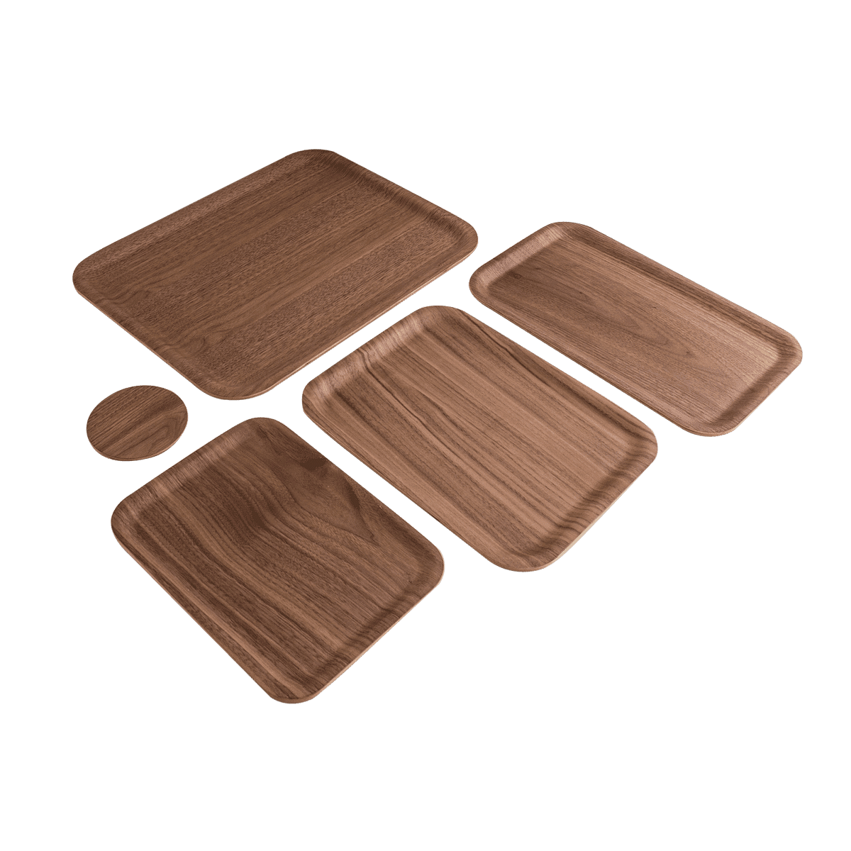 Salix Flat Tray Red