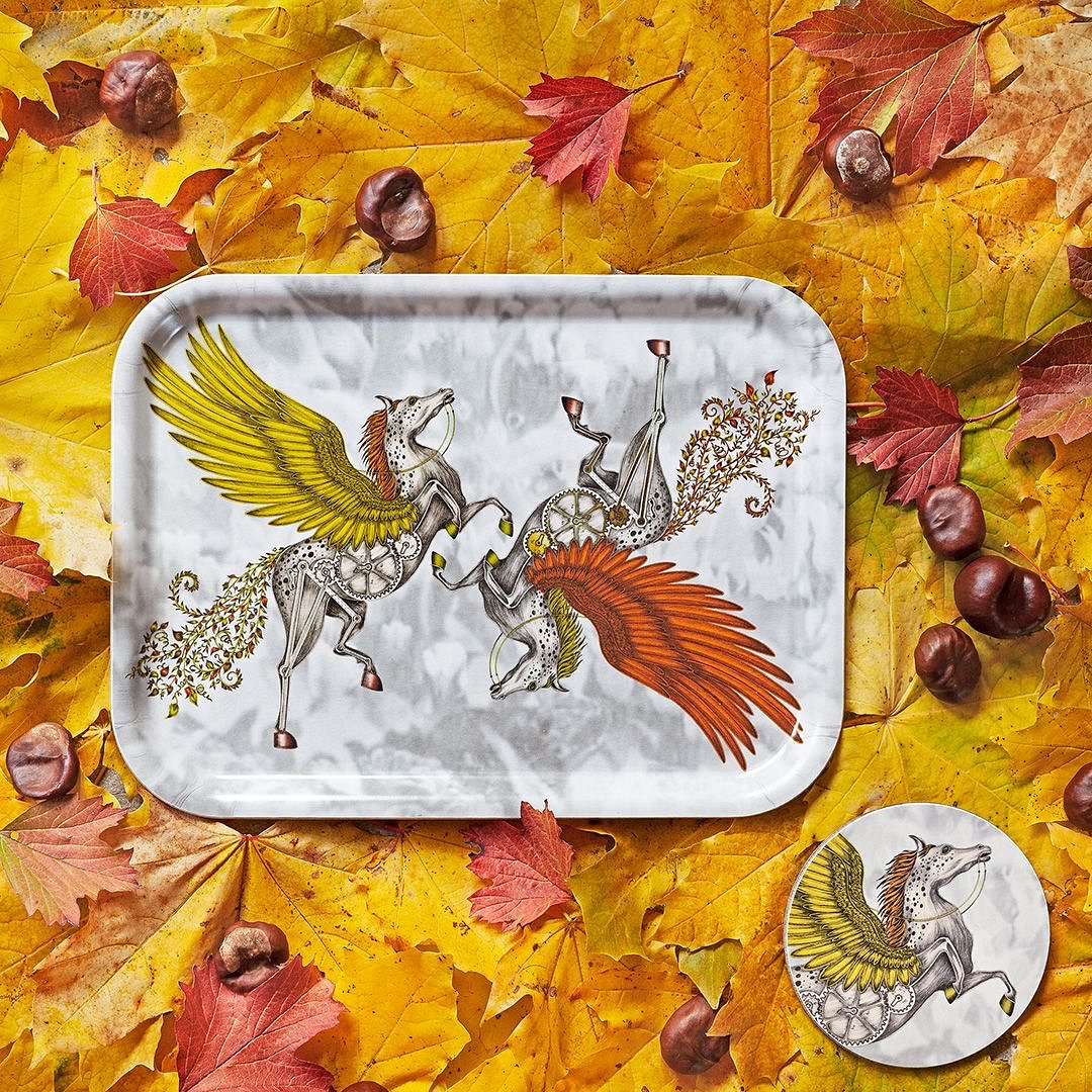 Round Serving Tray
