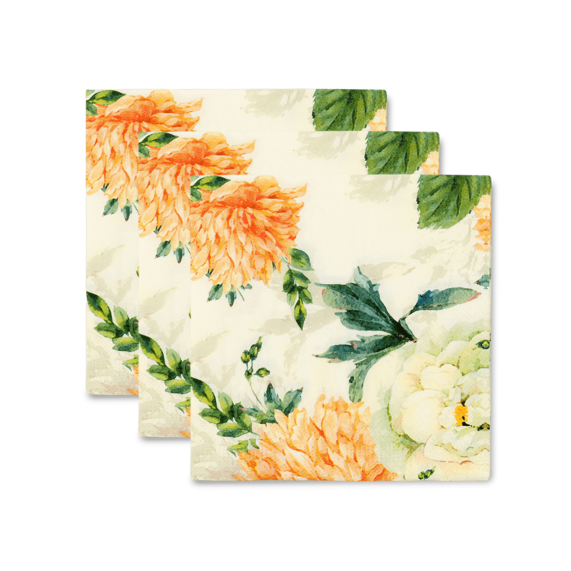 Dahlia Orange Lunch Napkin