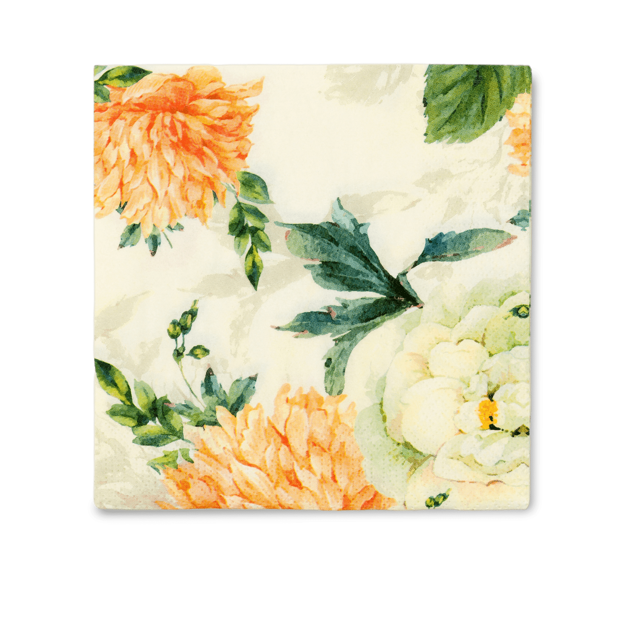 Dahlia Orange Lunch Napkin