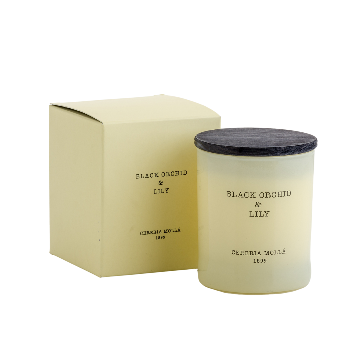 Black Orchid & Lily Scented Candle