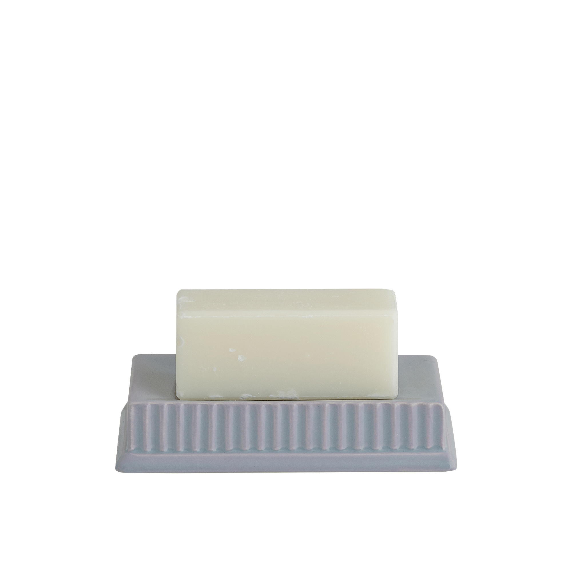 MONOGRAM LT. GREY SOAP DISH