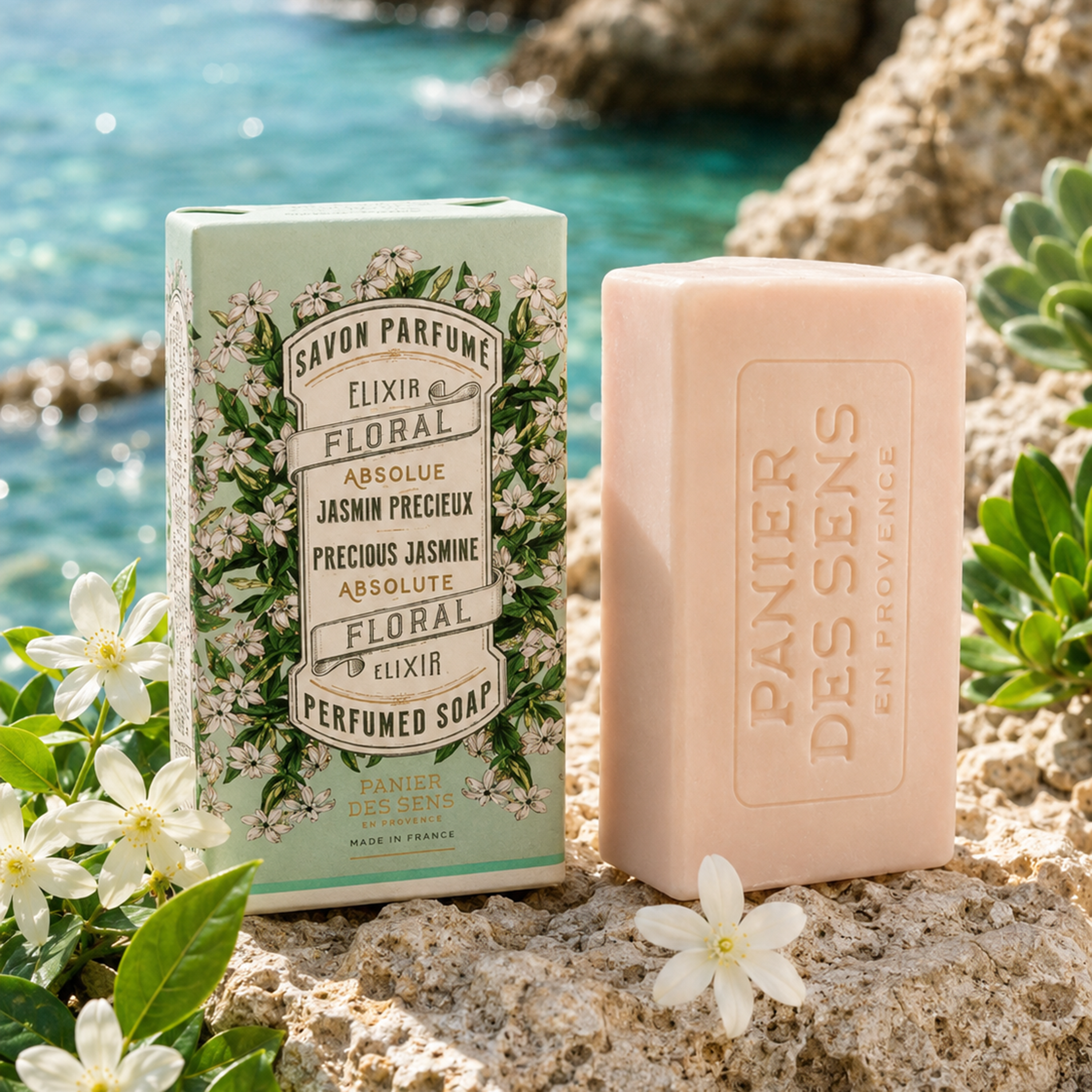 Perfumed solid soap - Precious Jasmine 150gm