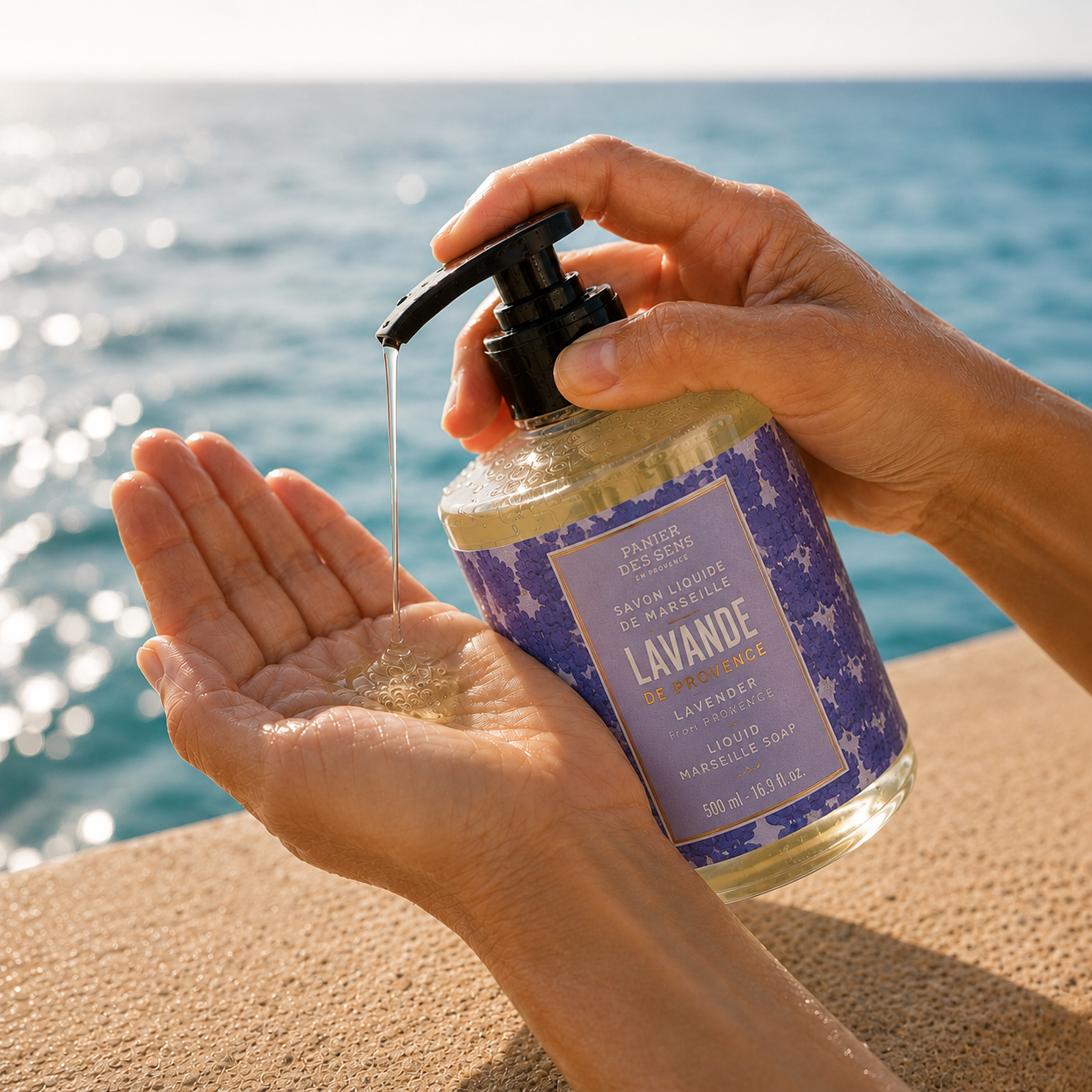 Liquid Marseille Soap - Soothing Lavender 500ml