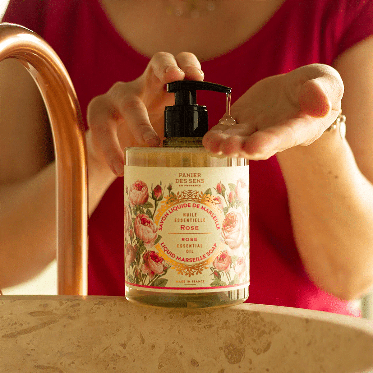 Liquid Marseille Soap - Enchanting Rose 500ml