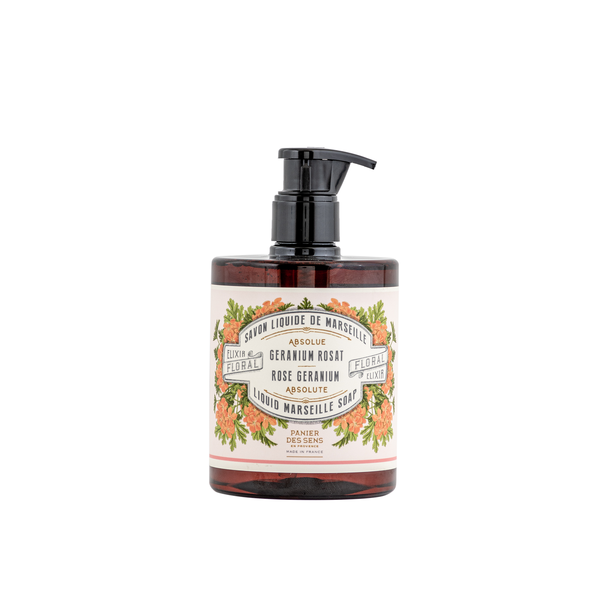 Liquid Marseille Soap - Rose Geranium 500Ml