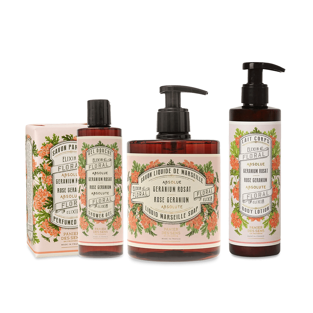 Perfumed solid soap - Rose Geranium 150gm