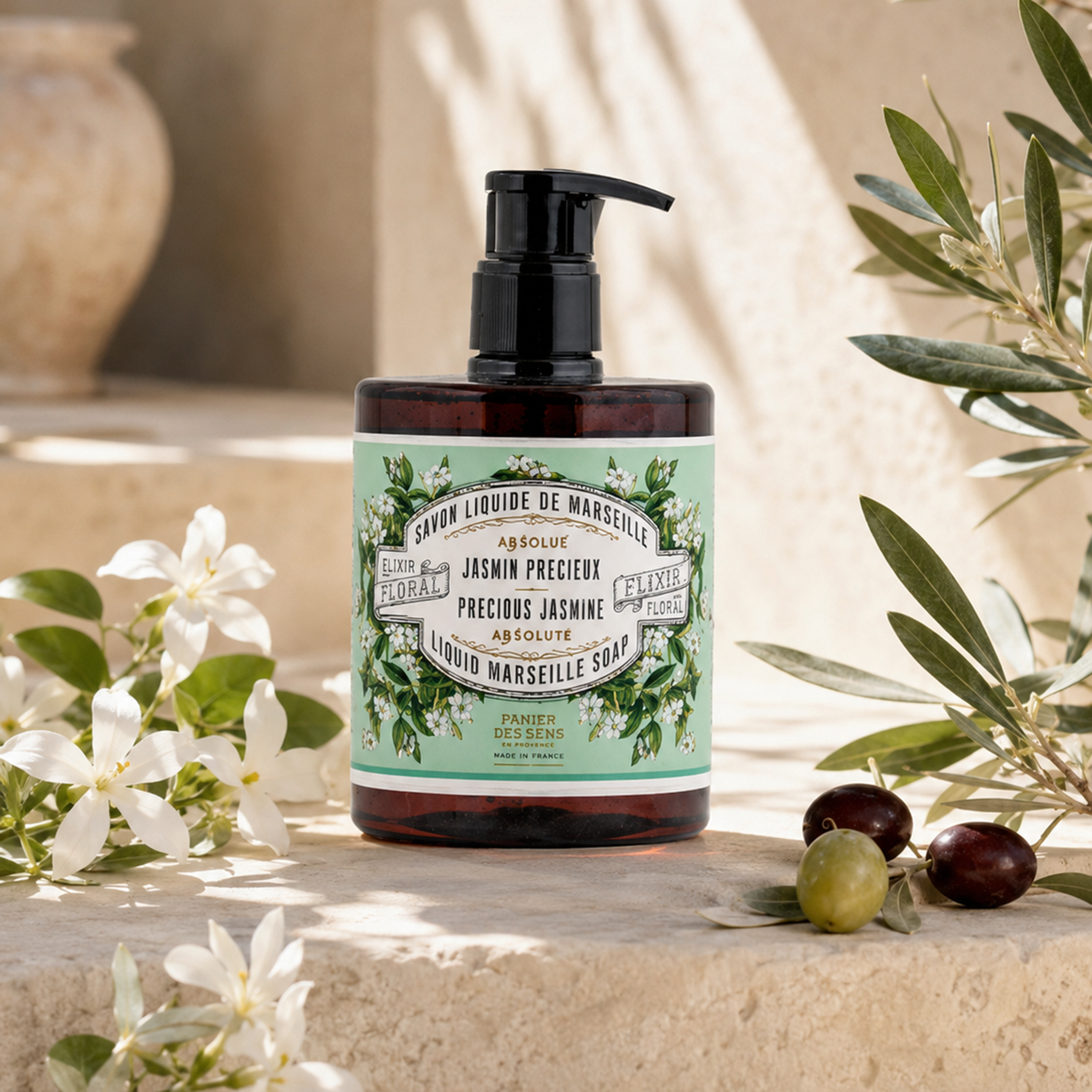 Liquid Marseille Soap - Precious Jasmine 500ml